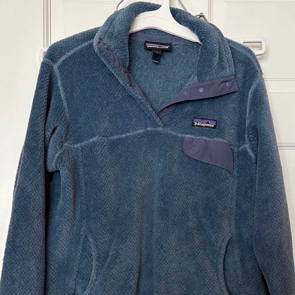 Patagonia Teal Fleece Jacket